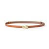 Cinturón de piel auténtica para mujer, de piel de vaca, que adelgaza la cintura, con hebilla decorativa y a la moda, disponible en stock.