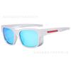 Nuevas gafas de sol de moda para ciclismo para mujer, cortavientos, protección UV, montura grande de moda europea y americana, gafas de conducción para hombre