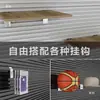 Tablero ranurado aleación de aluminio tablero de clavijas adorno decoración pared supermercado instrumento musical joyería accesorios para teléfono móvil estante gancho expositor