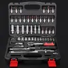 53 peças de conjunto de soquetes pequenos para fly combination suit conjunto de chaves de catraca chave de soquete hexagonal ferramenta kit de reparo automotivo
