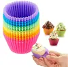Taza para muffins de silicona de 7 cm molde de silicona molde para pastel molde para pastel de silicona 70g