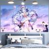 Tapiz de animación Hitsune Future, decoración para sala de estar, tela colgante, tela de fondo para dormitorio de estudiantes