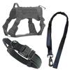 Collar para Mascotas, Collar Antiexplosión para Perros, Collar que No Estira el Cuello para Perros Grandes, Collar Táctico Ajustable de Nylon