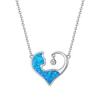 Colección de Cadena para Clavícula de Moda Estilo Bohemio Piedra Natural de Color Diseño Original Collar de Perlas Plata 925 Venta Directa