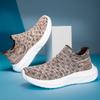 Zapatos Deportivos para Pareja, Transfronterizos Talla Grande Calados Ligeros de Tejido Volador, Slip-On Casuales de Malla, Zapatos Transpirables