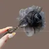 2026 Nuevo Pinza de Pato Pinza de Agarre Trasera para el Cabello Serie Color Café Pinza de Pato Pinza para el Cabello con Flor Pasador Pinza para el Cabello Accesorios para el Cabello