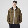 Chaqueta Abrigo Hombre Primavera Otoño 2025 Nueva Casual Cortavientos Cuello Alto Chaqueta Rompevientos Exterior Suelta Transpirable Parte Superior