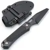 Cuchillo Recto Pequeño de Supervivencia para Acampar al Aire Libre Más Vendido Portátil con Funda K Cuchillo Táctico de Autodefensa Navaja de Bolsillo Afilada