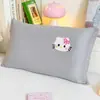 Funda de almohada infantil bordada de toalla de algodón 30X50 Algodón puro Funda de almohada para bebé individual 40X60 Funda de protector de almohada para estudiante