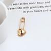 Accesorios de joyería para hacer tú mismo Zhou Dongyu Wu Xuanyi Misma creación 101 Pendientes con letras del mismo círculo Accesorios colgantes