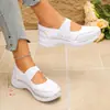 Nuevos Zapatos Casuales para Mujer, Primavera y Verano Nuevos Zapatos Deportivos Casuales de Cuña Talla Grande para Mujer, Tallas 36-41, 42, 43
