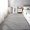 Alfombra Minimalista de Color Sólido de Coral de Pelo Corto para Sala de Estar y Dormitorio, Felpudo Antideslizante Simple y Lujoso al por Mayor
