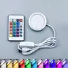 Módulo de Luz LED Redonda USB 5V Foco LED Pequeño con Interruptor de Botón Módulo de Luz para Decoración de Modelos DIY