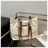 Bolsa Casual de Grande Capacidade Feminina 2024 Nova Moda Bolsa de Trabalho Moderna Bolsa Transversal de Ombro Moderna Bolsa Tote de Grande Capacidade