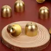Sino de Vento Polido Escovado 28mm Sino de Cesto Traseiro Sino de Toque Sino de Chifre Acessórios de Sino de Vento Étnico