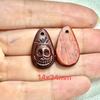 Palo de Rosa Tallado Cabeza de Gato de la Alegría Buda Sin Fase Zorro de Nueve Colas DIY Wen Juega Cuentas de Buda Accesorios de Joyería Cadena de Teléfono Móvil Pulsera