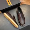 Sapatos Masculinos Slip-on de Couro Genuíno Transfronteiriços ZNA Sapatos Planos Preguiçosos Versátil para o Trabalho Tendência Sapatos Masculinos de Couro Genuíno