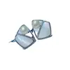 Pendientes de Perla de Agua Dulce Natural Blanca de Nácar S925, Pendientes de Forma Geométrica, Estilo de Diseño de Nicho, Pendientes de Perla con Forma de Rodete