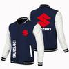Transfronteiriça 2022 Tamanho Grande Nova Jaqueta Masculina Casual Solta Esportiva Tendência Jaqueta de Motociclista Roupa Masculina