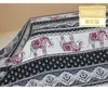 Retalhos de tecido de algodão e seda padrão floral tecido tratado algodão tecido de algodão artificial algodão seda roupas étnicas algodão de desenho animado infantil outro