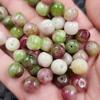 Cuentas antiguas color durazno de 10 mm Cuentas sueltas de Jade Jade Flor de Durazno cuentas luantong para hacer pulseras y collares de joyería