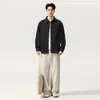 Ropa para Hombre Fengshe / Camisa de Mezcla de Lyocell y Ramio Nueva Camisa Casual de Manga Larga para Primavera y Otoño