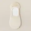 Calcetines de verano finos transpirables de malla hueca para mujer, antideslizantes, talón antideslizante, calcetines de color liso para niñas, primavera y verano