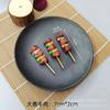 Comida Simulada Oden Brochetas de Barbacoa Brochetas Fritas Modelo Accesorios para Sesión de Fotos Modelo de Exhibición Horquilla Divertida Llavero