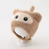 Gorro de Protección para Orejas de Niño para Otoño e Invierno, Lindo y Adorable Gorro de Lana Tejida para Bebé con Diseño de Pingüino Pequeño que Chilla, Cálido y a Prueba de Viento