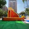 Escorregador Aquático Inflável com Jatos de Água Material Durável