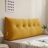 Cojín triangular extraíble y lavable para la cabecera de la cama, respaldo grande, protección de cintura, tatami suave, bolsa de cama