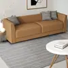 Sofá de Couro Resistente a Arranhões de Gato para Apartamentos Pequenos, Estilo Moderno Nórdico, de Dois ou Múltiplos Lugares, Sofá Moderno para Sala de Estar, Apartamentos de Aluguel, Quarto ou Recepção
