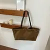 Bolso Tote de Gamuza Melaleuca para Mujer 2026 Nuevo Textura de Alta Calidad Otoño Casual Gran Capacidad Bolso de Hombro