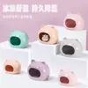 Hámster Transfronterizo Orejas de Gato Nido de Cerámica Refrigeración de Verano Casa de Hielo Escondite para Hámster Dorado Nido para Dormir Decoración Suministros