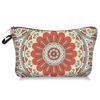 [Pequeña venta al por mayor] Bolsa de almacenamiento para cosméticos multifuncional con estampado de moda de la serie Mandala de Amazon