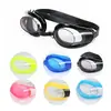 Z6414 Juego de Tres Piezas de Gafas de Natación Planas de Alta Definición Impermeables y Antivaho (Tapones para los oídos + Gafas de natación)