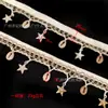 En Stock Colgante de Concha de Estrella de Mar Hecho a Mano Estilo Bohemio Borde de Encaje para Ropa y Sombreros Accesorios de Encaje DIY