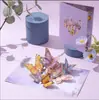 Tarjetas de Felicitación Especiales para el Día de San Valentín con un Toque de Lujo, Tarjetas Románticas Pop-Up 3D, Bendiciones de Escultura de Papel Hechas a Mano