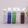 Botella Azul con Tapa Flip-Top 30ml Botella con Tapa de Mariposa Botella de Hidrosol Azul Botella para Medicamentos Líquidos 30ml Botella Blanca para Loción Botella para Champú