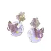 Pendientes Vintage Mariposa Floreciendo Primavera
