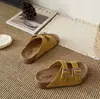 Sapatos de Praia Camurçados de Alto Padrão para Verão 2026 para Mulheres, Sandálias de Cortiça da Moda, Sapatos Abertos Fashion e Estilosos para o Dia a Dia e Passeios