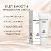 Crema Depilatoria Suave para Piel Sensible Transfronteriza - Aroma a Rosa 120ml, Crema Depilatoria Suave y No Irritante