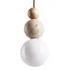 Lustre de Mesa Estilo Cream Antigo para Quarto