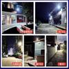 Lámpara de pared nueva transfronteriza para exteriores, impermeable, para jardín de villa, lámpara de jardín solar recargable, lámpara de inducción para puerta exterior