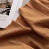 100% Algodón Puro Algodón Lavado Tela de Cáñamo Ropa Tela Hanfu Tela de Arena Textura de Tela de Fondo