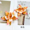 Cabezas de Flores Artificiales Grandes para Manualidades, Accesorios de Fotografía para el Hogar, Adornos Pequeños, Materiales para Pasadores de Flores Artificiales