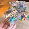 Banda Elástica de Color Caramelo para Cabello de Bebé Nueva Caja para Niños Cuerda para el Cabello Estilo Coreano Banda Elástica para Niños Venta al por Mayor
