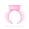 Directo de fábrica tatuaje en stock anillo porta pegamento para injerto de pestañas recipiente para color de tatuaje taza de anillo rosa