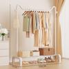 Perchero Vertical de Pie con Diseño Engrosado para Uso en Interiores, Adecuado para Dormitorio y Balcón del Hogar, Tendedero para Ropa, Perchero para Colgar Ropa