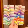Corda de Cabelo Infantil Faixa de Cabelo Faixa de Cabelo para Meninas Corda de Cabelo Fofa Elástico de Cabelo para Meninas Acessórios de Cabelo Não Bata Anel de Toalha de Cabelo